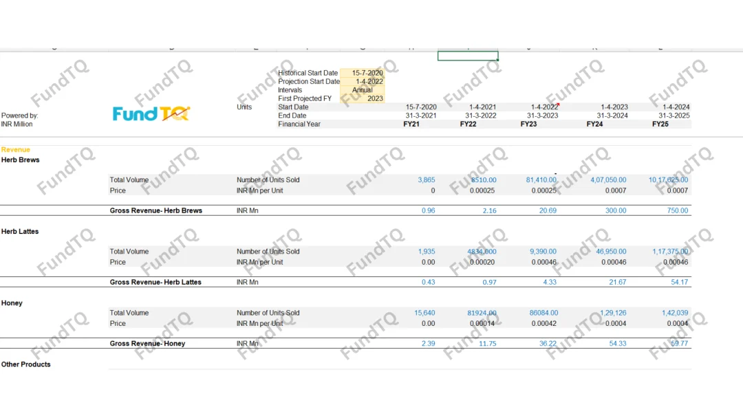 beverage company financial model slide-2