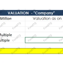 financial model for saas slide-1