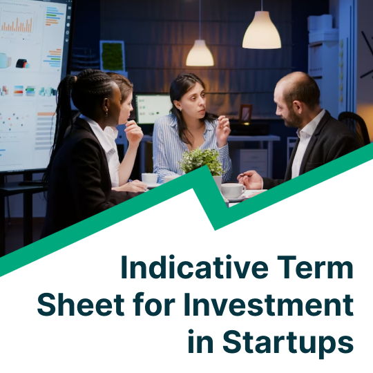 indicative term sheet for investment in startups
