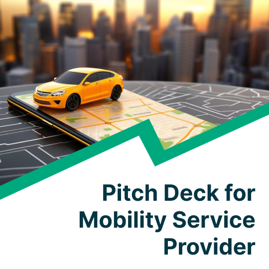 pitch deck for mobility service provider