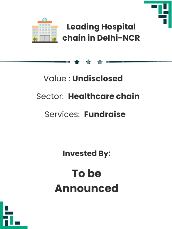 healthcare startup funding