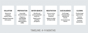 business sale process India timeline